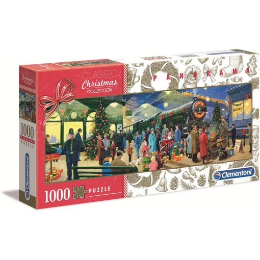 PUZZLE 1000 PIEZAS CLEMENTONI CLASSIC CHRISTMAS COLLECTION PANORAMA NUEVO