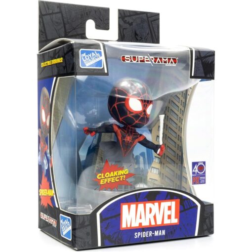 MARVEL SUPERAMA FIGURA SPIDER-MAN CLOAKING EFFECT! DIORAMA