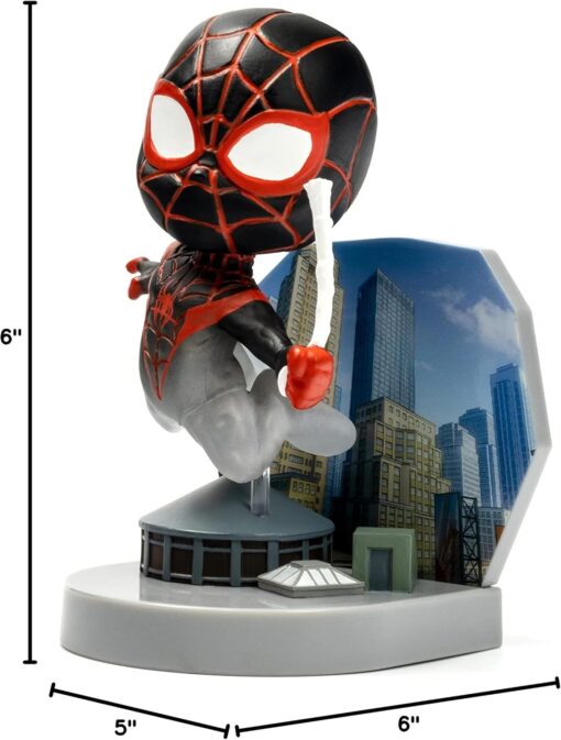 MARVEL SUPERAMA FIGURA SPIDER-MAN CLOAKING EFFECT! DIORAMA - Imagen 2