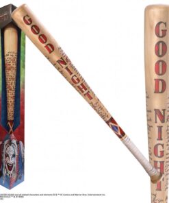 réplica bate de béisbol harley quinn escala 1:1 the noble collection oficial