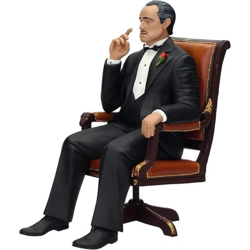 FIGURA THE GODFATHER MOVIE ICONS FIGURA EL PADRINO DON VITO CORLEONE NUEVO