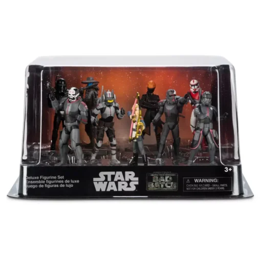 STAR WARS THE BAD BATCH DELUXE FIGURINE SET, JUEGO DE FIGURAS DE LUJO LA REMESA MALA