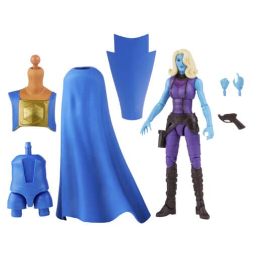 MARVEL LEGENDS SERIES FIGURA HEIST NEBULA MARVEL WHAT IF MARVEL BUILD A FIGURE - Imagen 3