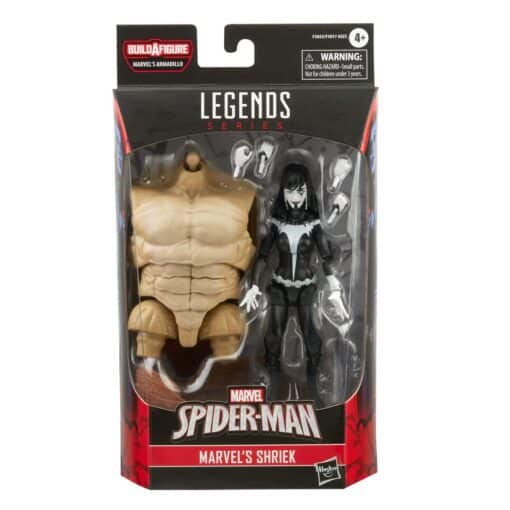MARVEL LEGENDS SERIES FIGURA MARVEL`S SHRIEK SPIDER-MAN MARVEL BUILD A FIGURE
