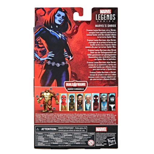 MARVEL LEGENDS SERIES FIGURA MARVEL`S SHRIEK SPIDER-MAN MARVEL BUILD A FIGURE - Imagen 2