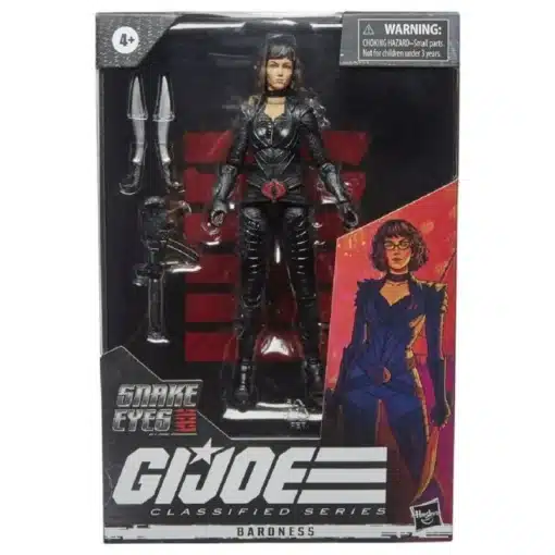 GI JOE FIGURA BARONESS GI JOE CLASSIFIED SERIES HASBRO