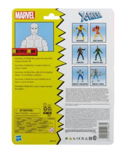 figura coleccionista multiple man marvel legends retro x men 15 cm con accesorios