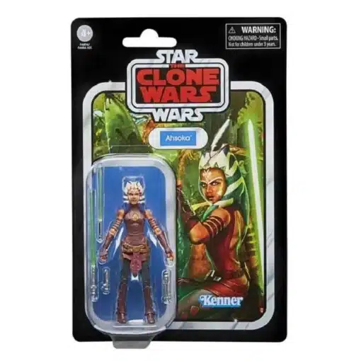 STAR WARS FIGURAAHSOKA STAR WARS THE CLONE WARS KENNER VINTAGE COLLECTION