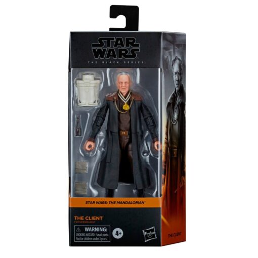 STAR WARS THE BLACK SERIES, FIGURA THE CLIENT STAR WARS THE MANDALORIAN