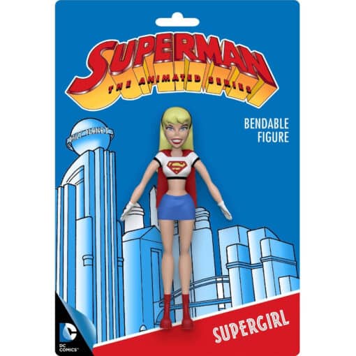 DC Comics Superman: La serie animada Supergirl figura en flexible