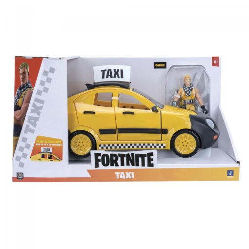 FORTNITE TAXI FORTNITE CON FIGURA DE 10CM COCHE FORTNITE CABBIE TAXIFAHRER