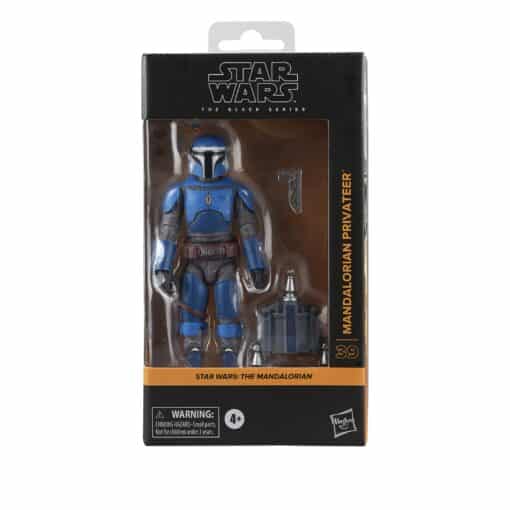 STAR WARS THE BLACK SERIES - Figura Mandaloriano Privateer, SW The Mandalorian - ¡Aventúrate en la Galaxia!