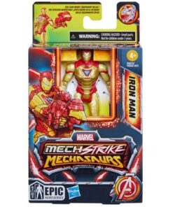 iron man mechstrike mechasaurs figura hasbro coleccionable