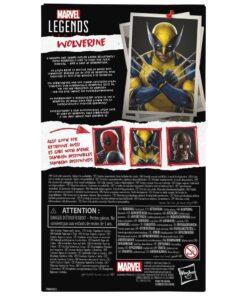 figura wolverine marvel legends 15 cm diseño de película