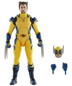 detalle figura wolverine marvel studios versión deadpool and wolverine