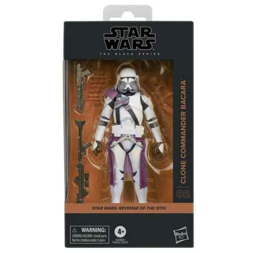 STAR WARS THE BLACK SERIES, FIGURA CLONE COMMANDER BACARA SW REVENGE OF THE SITH