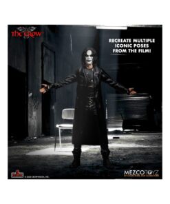 mezco toyz the crow set de 2 figuras premium colección oficial