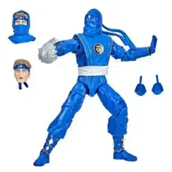 figura mighty morphin blue ranger ninja coleccionable hasbro