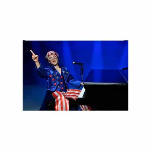 NECA FIGURA PREMIUM ELTON JHON LIVE 1976 EDICIÓN COLECCIONISTA