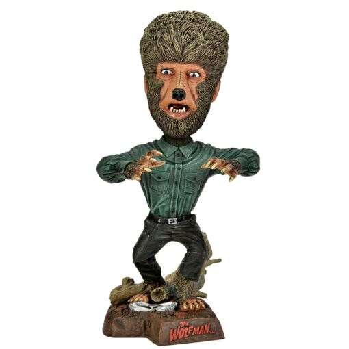 NECA HEAD KNOCKERS FIGURA THE WOLFMAN UNIVERSAL