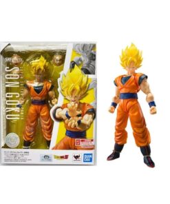 figura son goku super saiyan full power 14 cm sh figuarts articulada tamashii nations