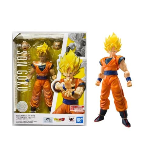 Figura Son Goku Super Saiyan Full Power – Dragon Ball Z | Bandai S.H. Figuarts Articulada de 14 cm