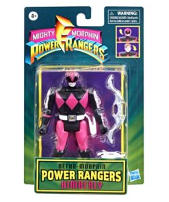 power rangers retro morphin kimberly figura articulada pink ranger