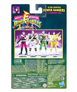 pink ranger retro morphin figura articulada coleccionistas