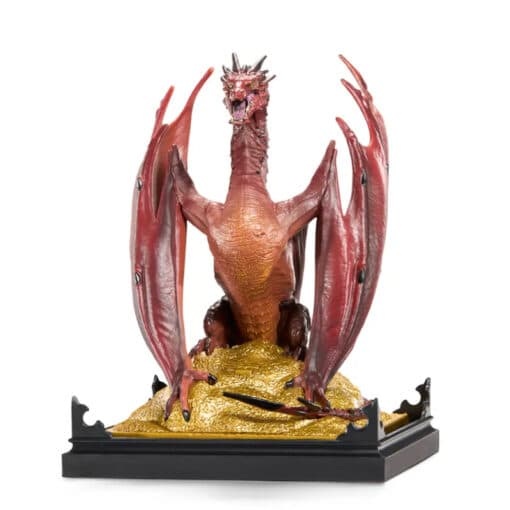 EL HOBBIT DIORAMA CON VITRINA SMAUG THE NOBLE COLLECTION - Imagen 2