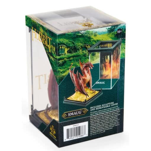 EL HOBBIT DIORAMA CON VITRINA SMAUG THE NOBLE COLLECTION - Imagen 3