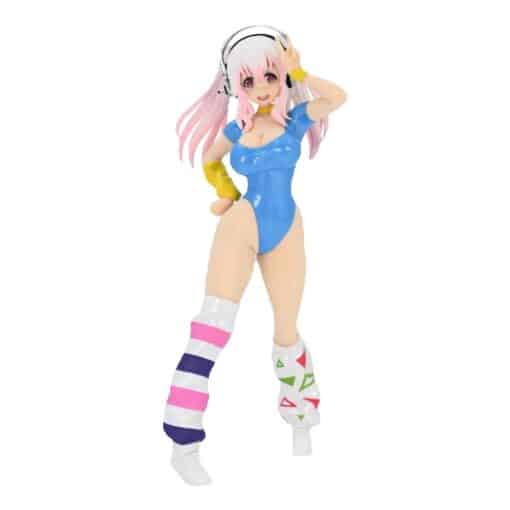 Figura Super Sonico 80's Another Color Blue – FuRyu | Concept Figure PVC Estilo Retro Vintage