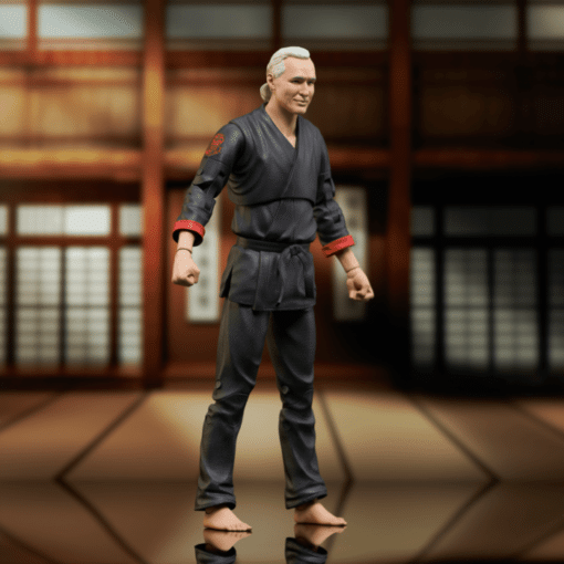 Figura Terry Silver Cobra Kai Serie 2 – 18 cm – Edición Deluxe Diamond Select Toys con Accesorios - Imagen 2