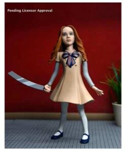 figura animada m3gan neca toony terrors muñeca asesina edición coleccionista