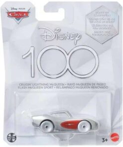 rayo mcqueen paseo diecast escala 1:55 edición 100 años disney mattel cars