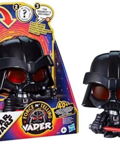 figura electrónica darth vader force n' telling star wars hasbro interactiva