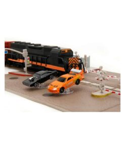 Diorama coleccionista Fast & Furious Final Race escala 4 cm