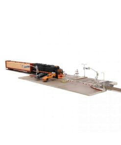 Diorama Final Race Fast and Furious con tren y coches 4cm