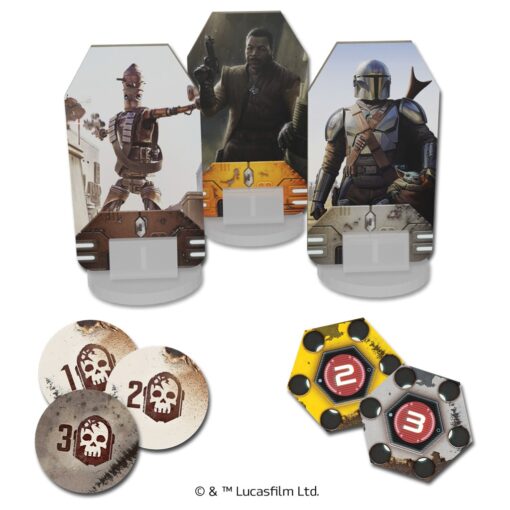 JUEGO DE MESA STAR WARS THE MANDALORIAN ADVENTURES UNEXPECTED GAMES - Imagen 4