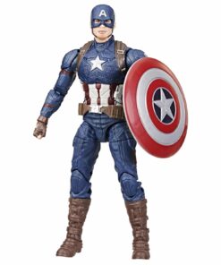 figura de acción captain america marvel legends colección avengers