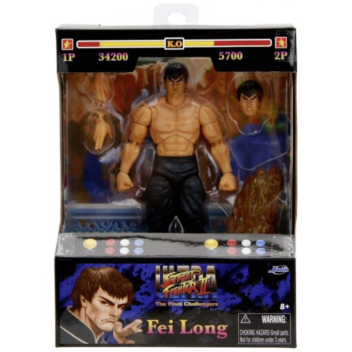 STREET FIGHTER FIGURA FEI LONG JADA ULTRA STREET FIGHTER II 15cm NUEVO