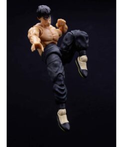 Figura coleccionista Fei Long Ultra Street Fighter II Jada Toys caja y contenido