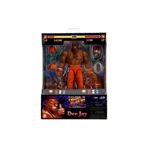 STREET FIGHTER FIGURA DEE JAY JADA ULTRA STREET FIGHTER II 15cm NUEVO