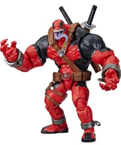 presentación marvel legends venompool deluxe con accesorios premium