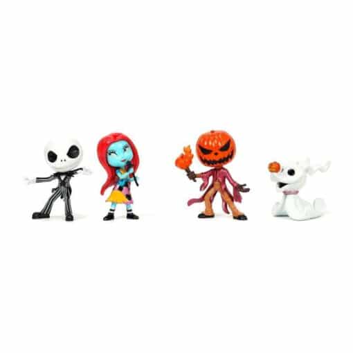 PESADILLA ANTES DE NAVIDAD PACK DE 4 FIGURAS METALFIGS DIECAST JADA TOYS - Imagen 2