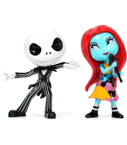 PESADILLA ANTES DE NAVIDAD PACK DE 4 FIGURAS METALFIGS DIECAST JADA TOYS - Imagen 4