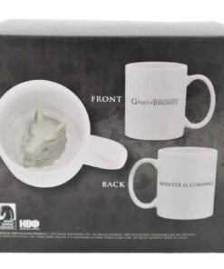 taza stark direwolf game of thrones oficial casa stark 3d colección hogar
