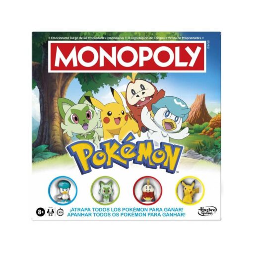 JUEGO DE MESA MONOPOLY EDICIÓN POKÉMON, ESPAÑOL NUEVO