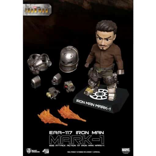MARVEL EGG ATTACK ACTION FIGURA IRON MAN MARK-1 BEAST KINGDOM - Imagen 2