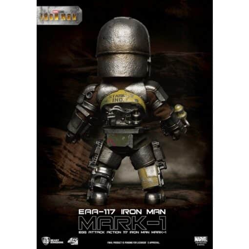 MARVEL EGG ATTACK ACTION FIGURA IRON MAN MARK-1 BEAST KINGDOM - Imagen 4