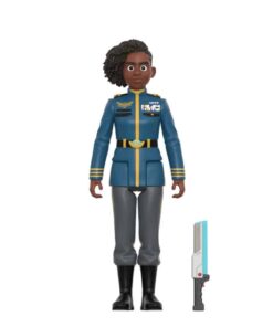 Vista detallada figura Alisha Hawthorne ReAction Super7 3,75″ articulada